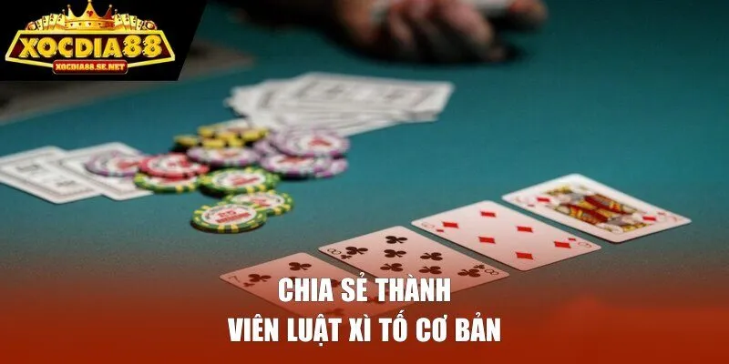 Chia sẻ thành viên luật Xì Tố cơ bản